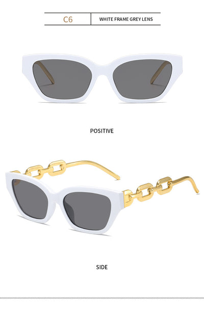 Gafas de Sol Retro Europeas con Marco Grueso - Estilo Moderno - Image 24