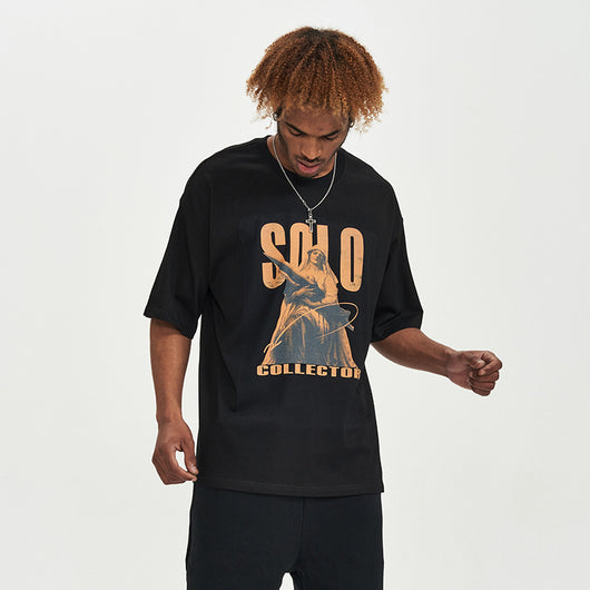 Camiseta Suelta Fresca de Manga Corta para Hombre - Image 3
