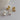 French Style Design Twisted Irregular Metal Earrings