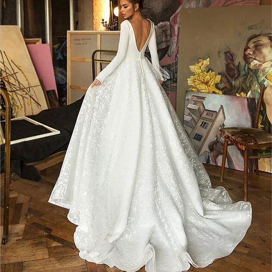 Vestido Elegante Escote V Largo Sofisticado Europeo Americano - Image 5