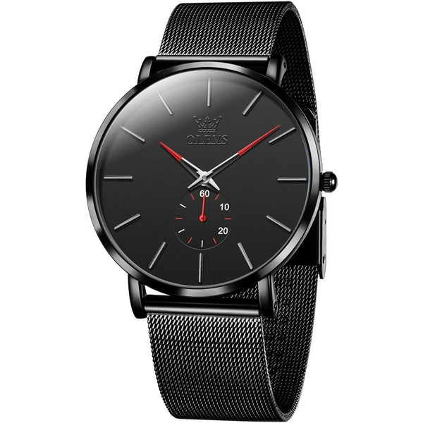 Reloj de Cuarzo Elegante con Hebilla Siamesa - Diseño Minimalista - Image 3