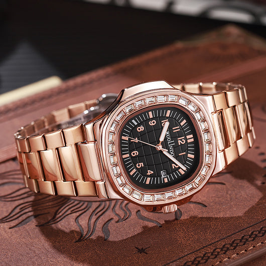 Reloj de Hombre Acero Inoxidable Doble Calendario con Esfera Luminosa - Image 16