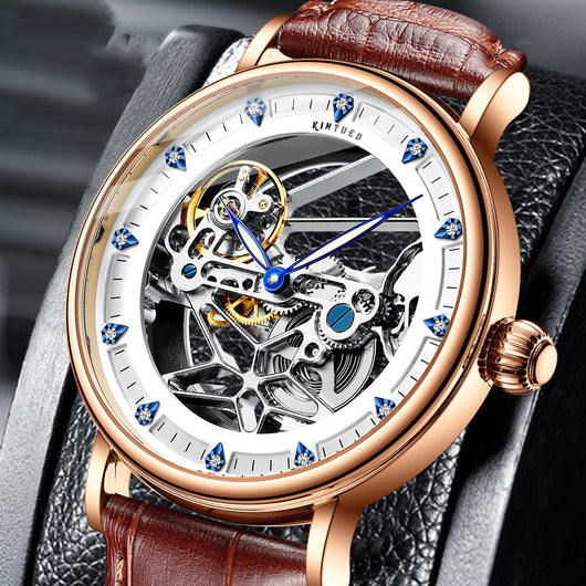 Reloj Automático para Hombre Resistente al Agua con Esfera Luminosa - Image 14