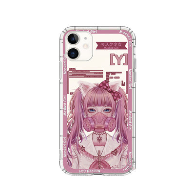 Funda para Teléfono Estilo Minimalista con Estampado de Chica - Image 5