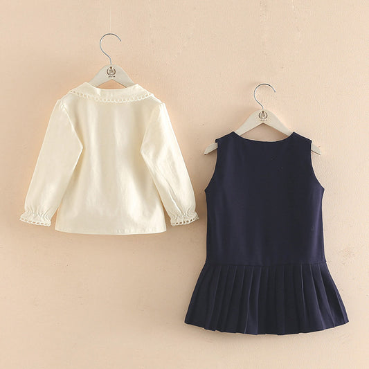 Conjunto de Dos Piezas para Bebé: Camiseta y Falda - Image 2