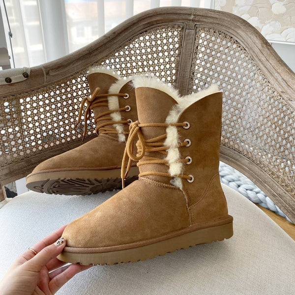 Botas de Nieve Impermeables Aisladas para Mujer