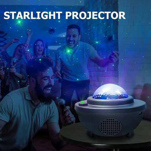 Proyector de Estrellas y Galaxias con Altavoz Bluetooth - Image 9