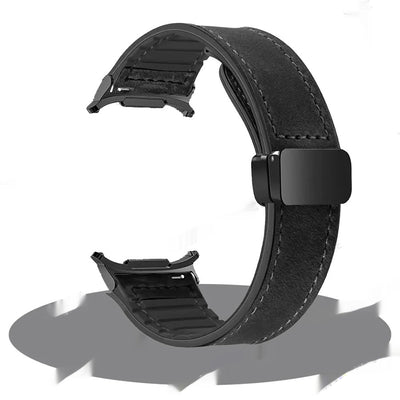 Correa Magnética Galaxy Watch de Cuero y Silicona para Hombre - Image 11