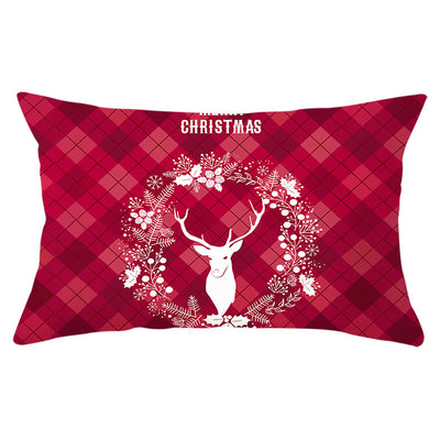 Funda de Cojín Respaldo Lino Estampado Navideño - Image 11