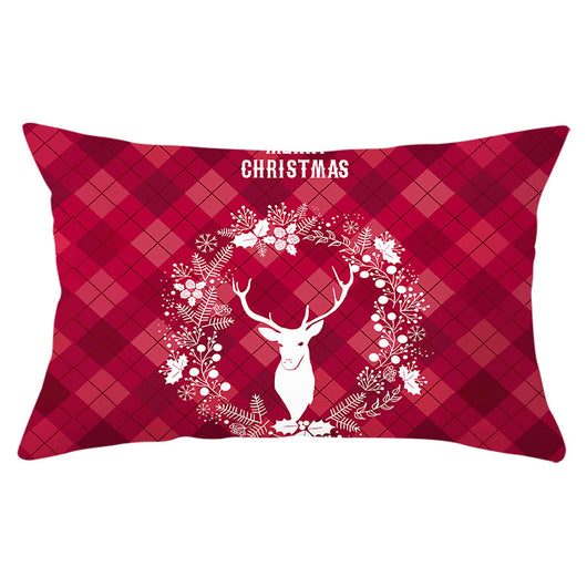 Funda de Cojín Respaldo Lino Estampado Navideño - Image 11