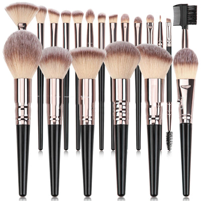 Set Completo de Brochas de Maquillaje Profesional - Polvo, Base y Sombras - Image 11