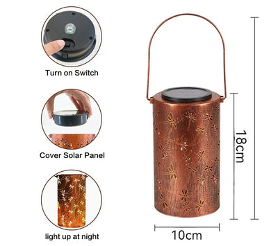 Lámpara Solar Colgante Decorativa para Patio - Resistente al Agua - Image 4