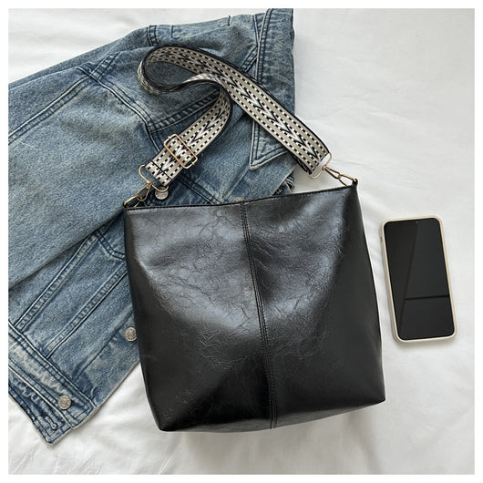 Bolso Bandolera Coreano con Correa Ancha para el Hombro - Image 35
