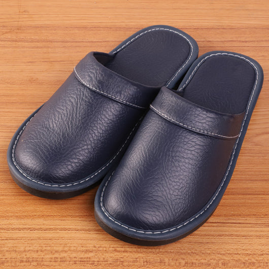 Pantuflas de Cuero Lazy Four Seasons - Comodidad para el Hogar - Image 9