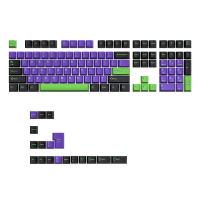 Set Completo de Teclas Grabadas Positive 126 Teclas Bicolor Premium - Image 11