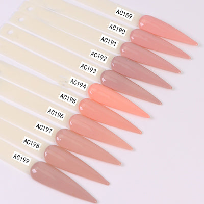 Polvo de Extensión de Uñas Acrílicas Tallado Infiltrante Tono Piel Nude Cristal - Image 4