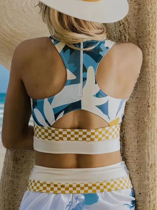 Traje de Baño Ajustado Estampado para Mujer - Diseño Sexy y Moderno - Image 14