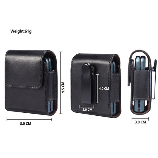 Riñonera de Cuero para Samsung Z Flip3 Plegable - Image 4