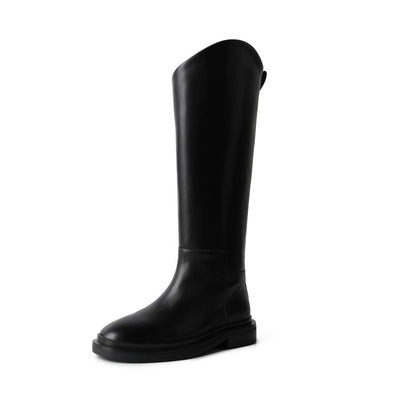 Botas de Tacón Alto en Cuero Genuino con Caña Reforzada para Mujer - Image 4