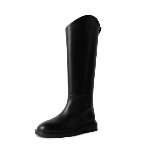 Botas de Tacón Alto en Cuero Genuino con Caña Reforzada para Mujer - Image 4