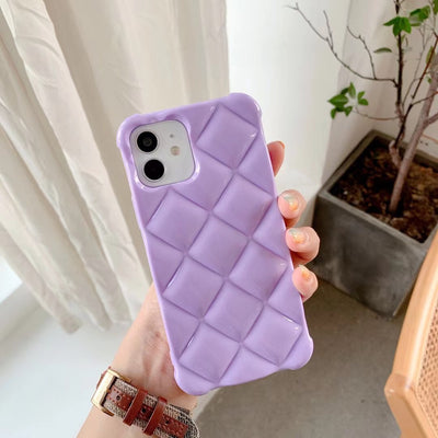 Funda Móvil de Diseño Geométrico 3D Rombo Minimalista - Image 6