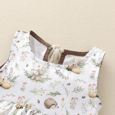 Chaleco Infantil Estampado Cuello Redondo sin Mangas - Image 6