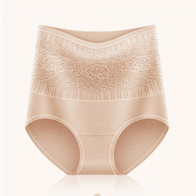 Panties Levanta Cola de Cintura Alta en Encaje Sexy - Talla Grande - Image 3