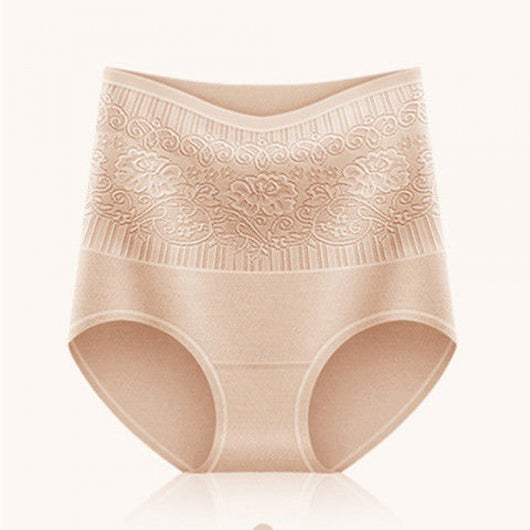 Panties Levanta Cola de Cintura Alta en Encaje Sexy - Talla Grande - Image 3