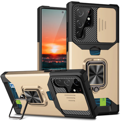 Funda Protectora con Ranura para Tarjeta y Ventana Deslizable - Image 13