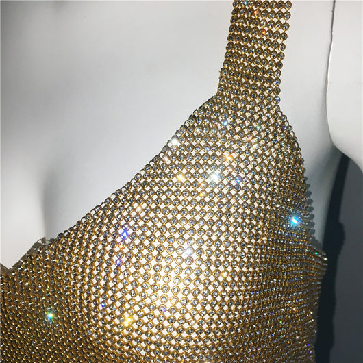 Top Corto Sexy con Escote Profundo y Detalles de Strass - Image 28