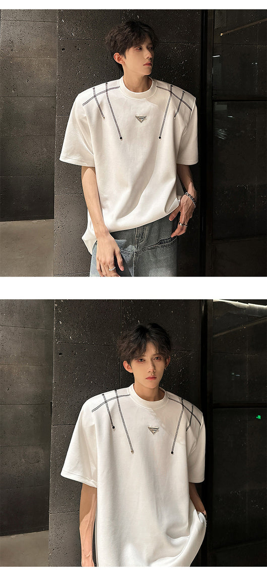 Playera Casual Hombres con Hombreras - Diseño Moderno para Verano - Image 13