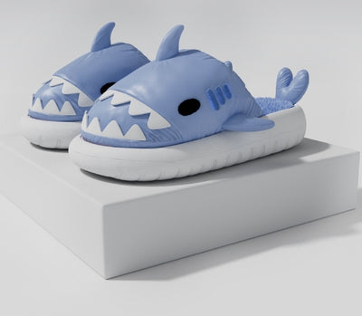 Pantuflas de Tiburón con Suela Removible para Casa - Image 11