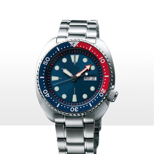 Reloj de Acero Bicolor con Banda Rotativa y Movimiento de Cuarzo - Image 4