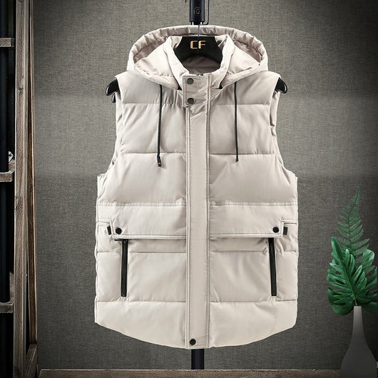 Chaleco Acolchado con Capucha para Hombre - Image 8