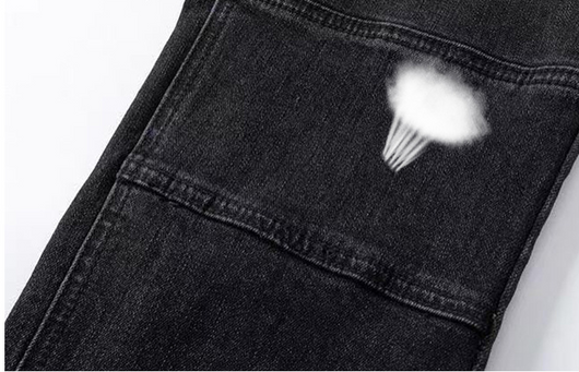 Jeans Azules con Cierre de Cremallera y Múltiples Bolsillos - Image 9
