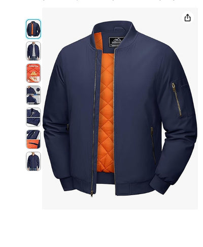 Chaqueta Casual Moderna para Hombre Tallas Grandes - Image 11