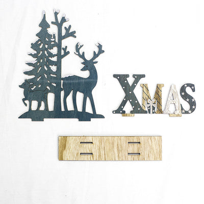 Decoraciones Navideñas 3D de Ensamblaje Creativo - Image 3
