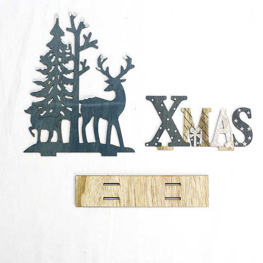 Decoraciones Navideñas 3D de Ensamblaje Creativo - Image 3
