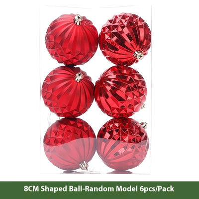Bola de Navidad Roja Electrochapada - Adorno Colgante para Árbol - Image 18