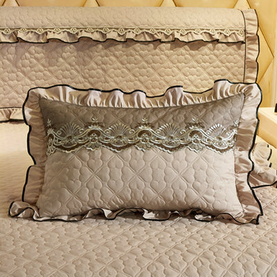 Funda de Almohada Acolchada con Encaje Reforzada - Image 18