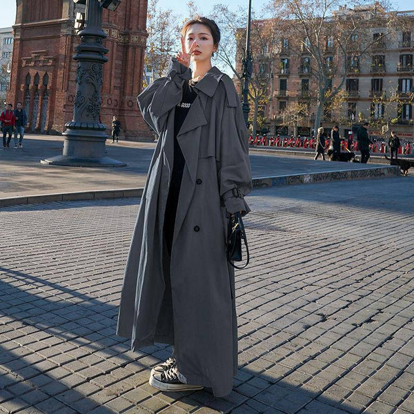 Abrigo Trinchera Midi para Mujer