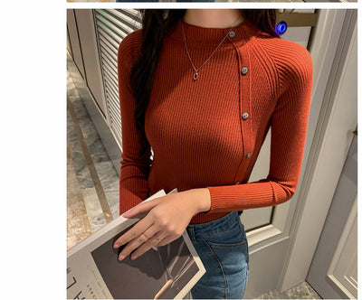 Suéter Tejido Slim Fit Versátil con Puños Elásticos - Image 10