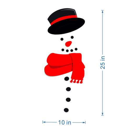 Imán Decorativo Navideño Muñeco de Nieve Expresivo para Refrigerador - Image 8