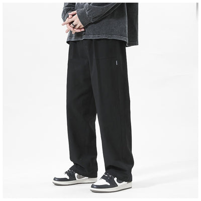 Pantalones Rectos Anchos Holgados para Hombre - Estilo Urbano - Image 13