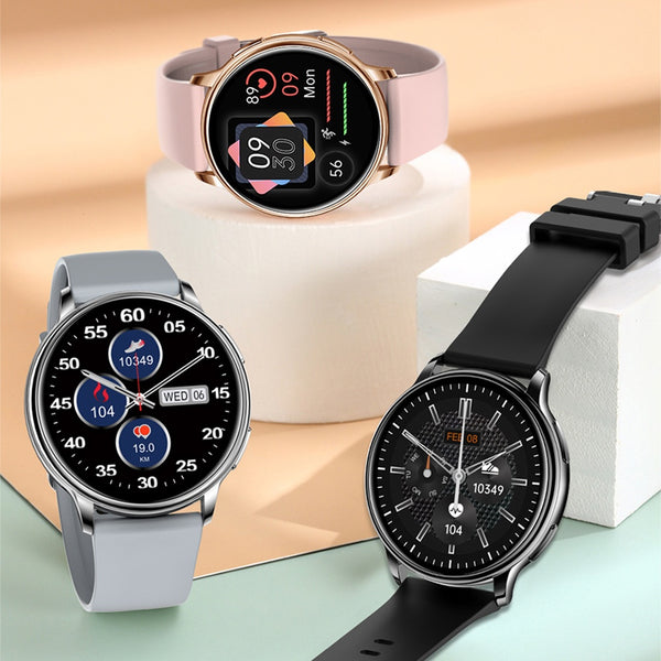Reloj Inteligente con Monitor de Frecuencia Cardíaca y Presión Arterial