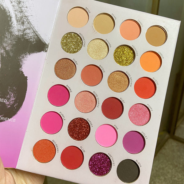 Paleta de Sombras 72 Colores Mate y Perlado para Maquillaje Profesional
