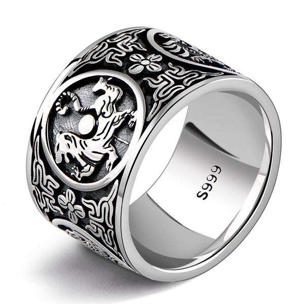 Anillo Ancho de Dedo Índice con Personalidad Creativa - Image 5