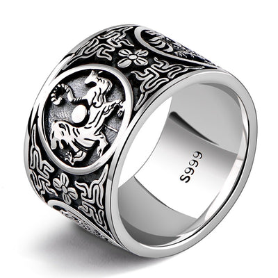 Anillo Ancho de Dedo Índice con Personalidad Creativa - Image 5