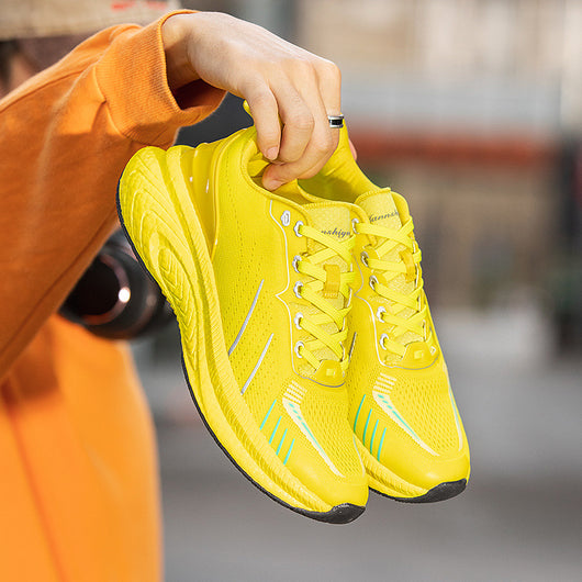 Zapatillas Running Tejidas Ligeras con Suela Gruesa Popcorn - Image 2