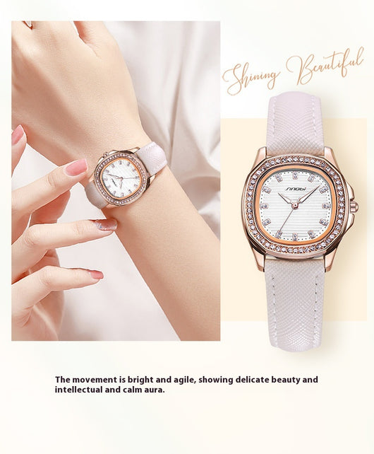 Reloj de Cuarzo Nautiloide Resistente al Agua para Mujer - Image 20